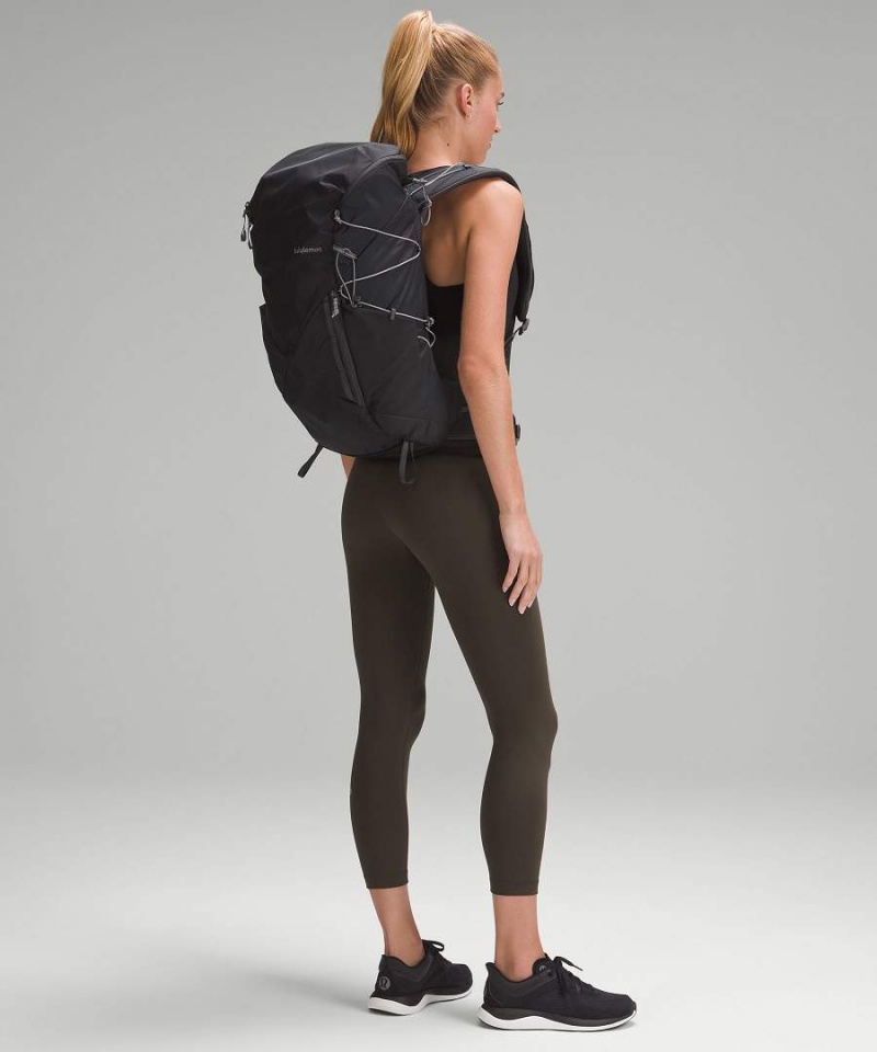Lululemon All Sport 28L Ryggsäckar Herr Svarta Svarta Mörkgrå Sverige | GNDBEM701