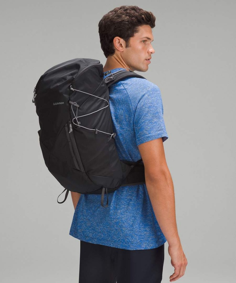 Lululemon All Sport 28L Ryggsäckar Herr Svarta Svarta Mörkgrå Sverige | GNDBEM701