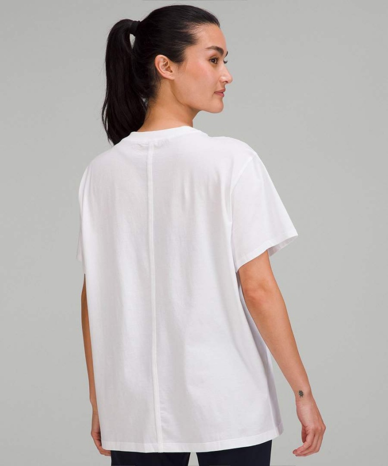 Lululemon All Yours Bomull Atlanta T-shirt Dam Svarta Sverige | BRLVAN814