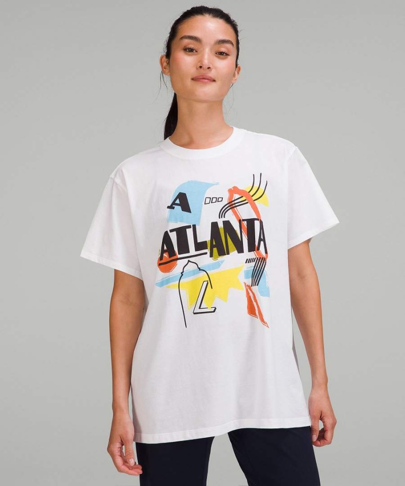 Lululemon All Yours Bomull Atlanta T-shirt Dam Svarta Sverige | BRLVAN814