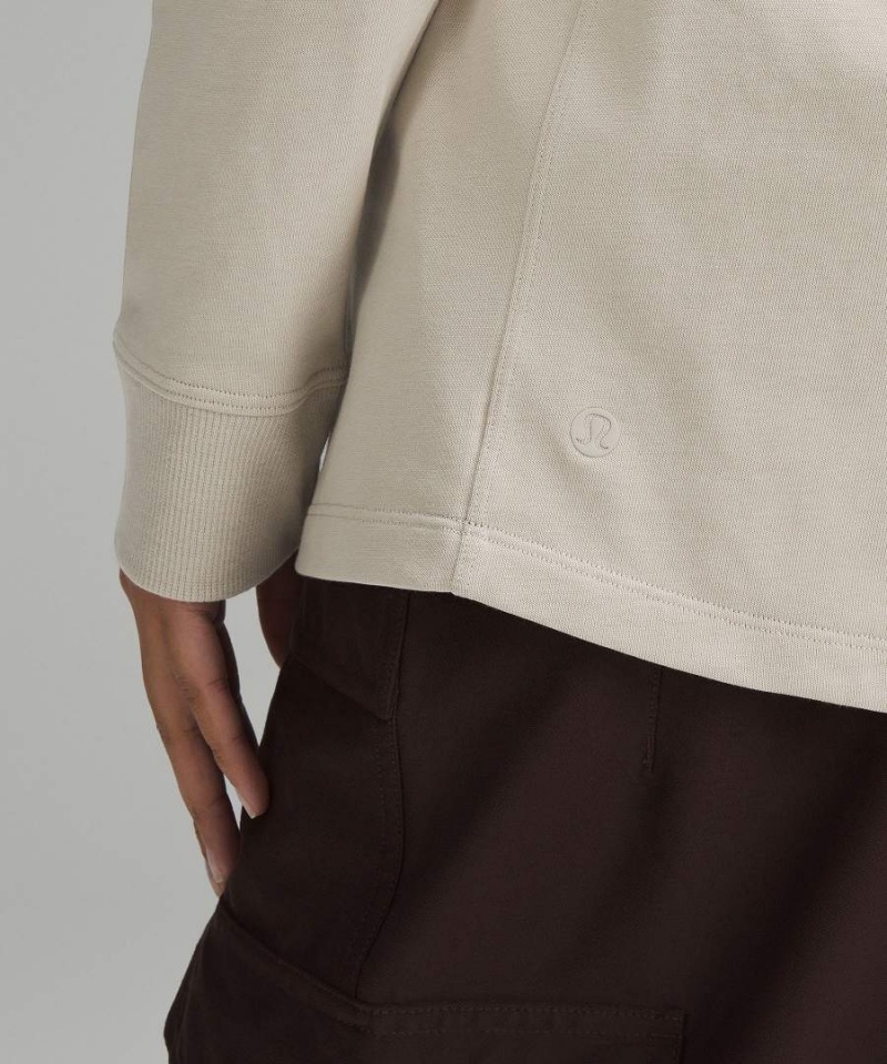 Lululemon All Yours Heavyweight Långärmad Tröja Dam Beige Sverige | EDASOH130