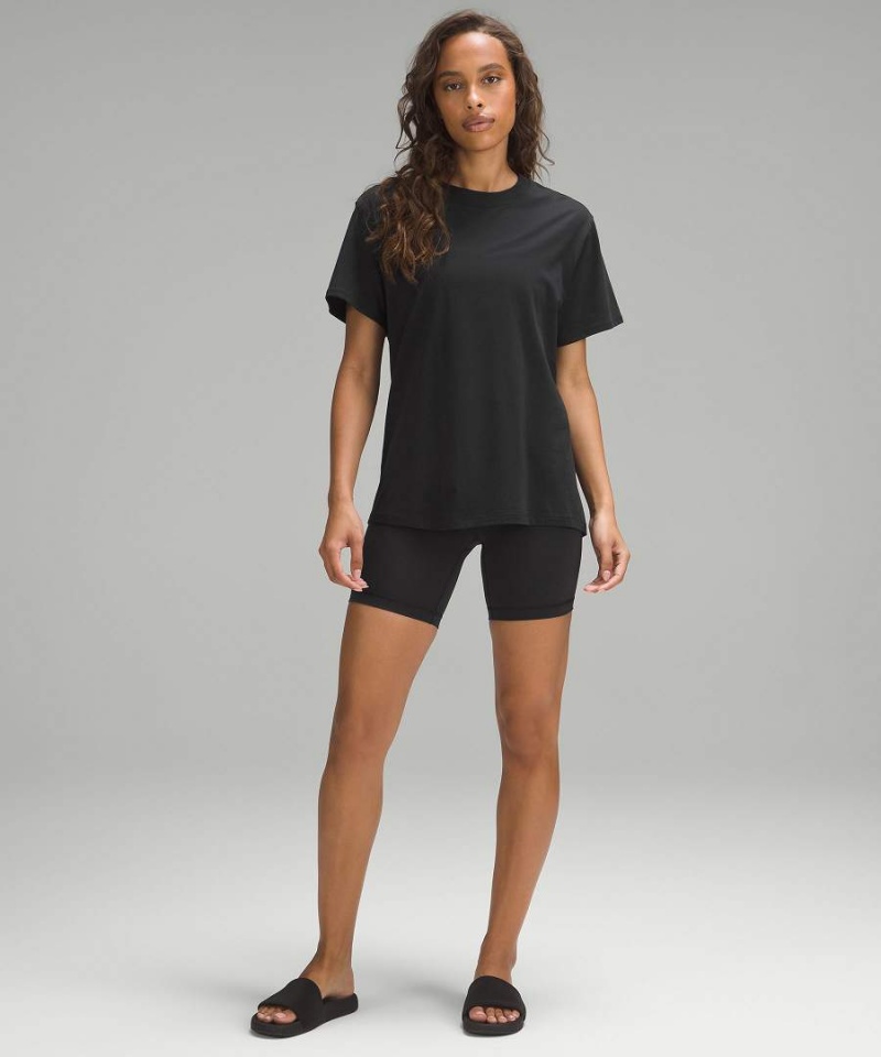 Lululemon All Yours Vitasea Korta-Sleeve T-shirt Dam Svarta Sverige | ZRPWHJ524