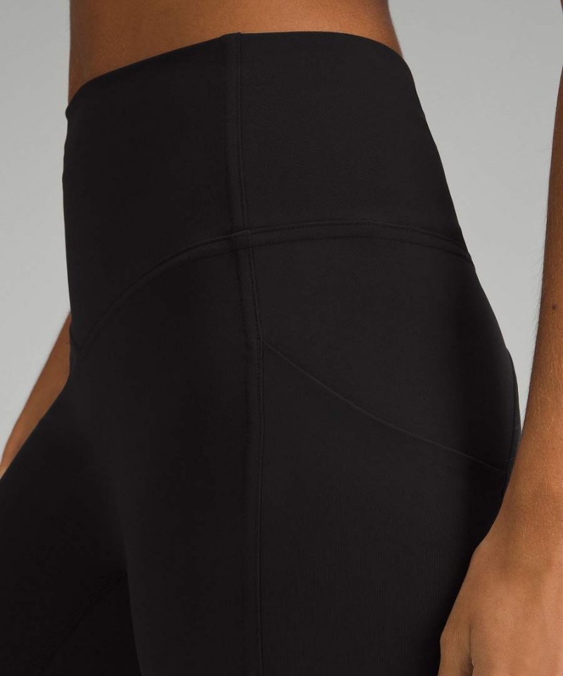 Lululemon All the Right Places High-Rise Drawcord Midja Crop 23” Tights Dam Svarta Sverige | GEQOFR621