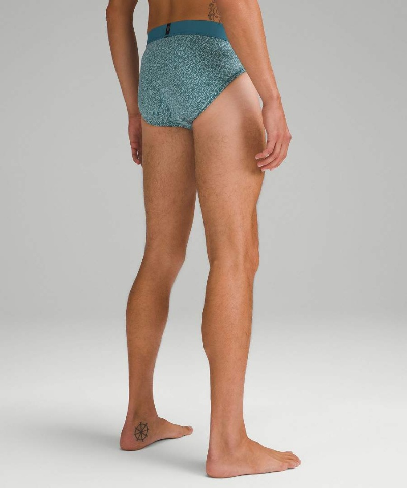 Lululemon Always In Motion Brief with Fly Underkläder Herr Blå Sverige | EASJKF028