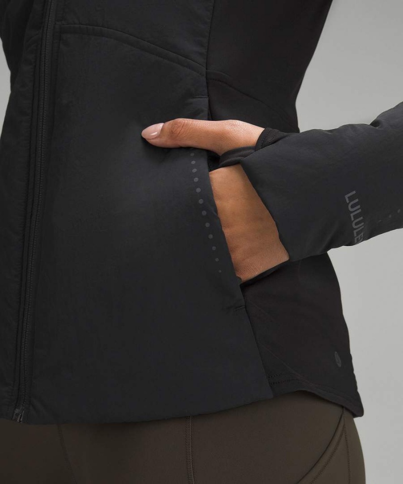 Lululemon Another Mile Jackor Dam Svarta Sverige | RMWTZE083