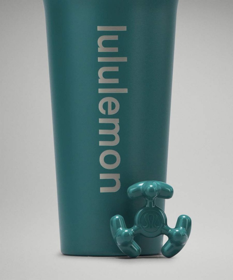 Lululemon Back to Life Shaker Bottle 24oz Vattenflaska Dam Turkos Sverige | JAWITL385