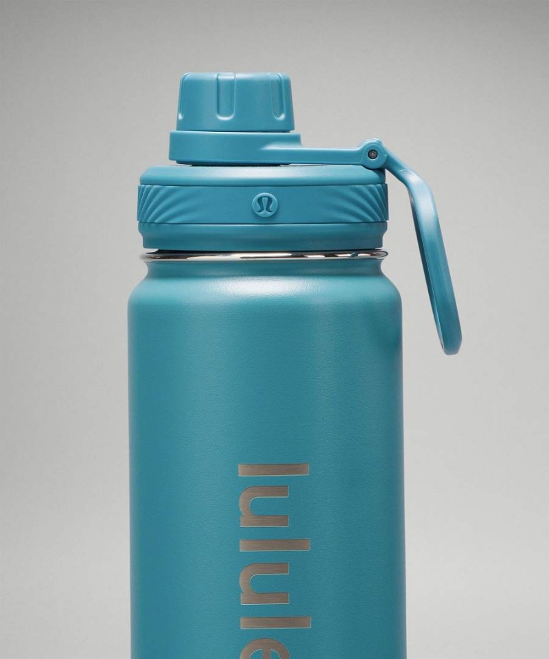 Lululemon Back to Life Sport Bottle 24oz Vattenflaska Dam Blå Sverige | WPVKGD975