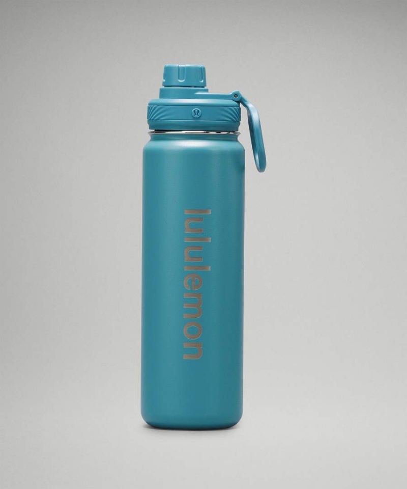 Lululemon Back to Life Sport Bottle 24oz Vattenflaska Dam Blå Sverige | WPVKGD975