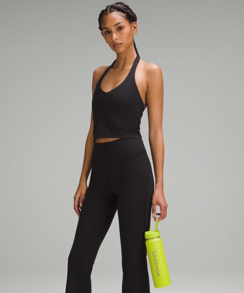 Lululemon Back to Life Sport Bottle 24oz Straw Lid Vattenflaska Dam Ljusgröna Sverige | VLZOGK893