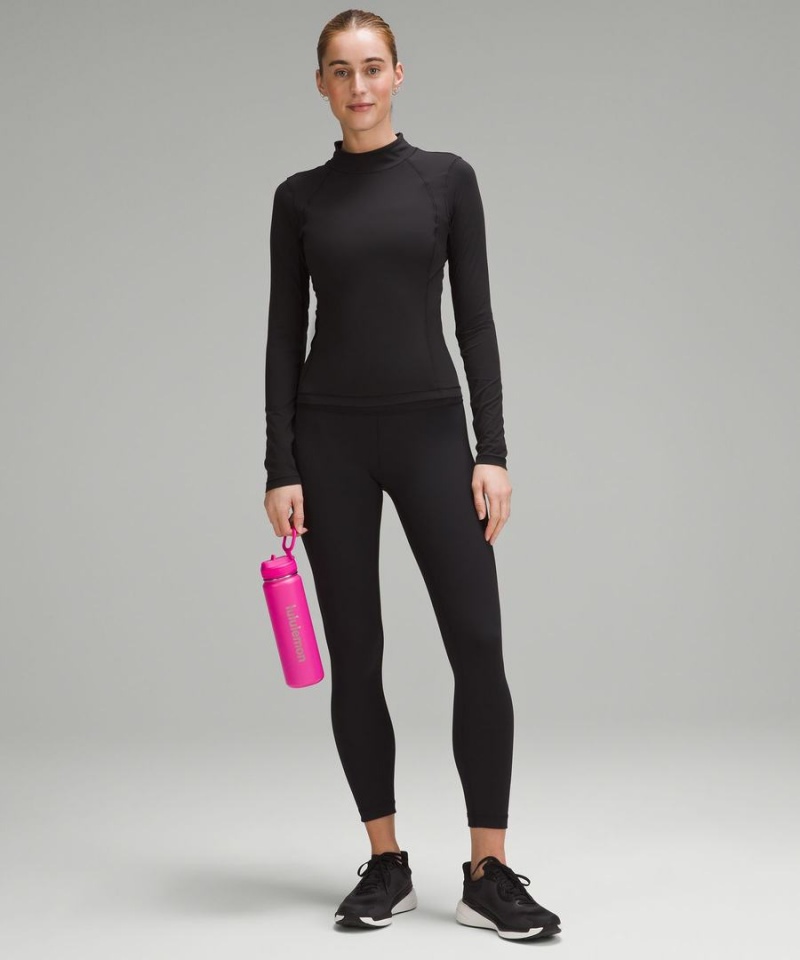 Lululemon Back to Life Sport Bottle 24oz Straw Lid Vattenflaska Dam Rosa Sverige | EZGIAJ950