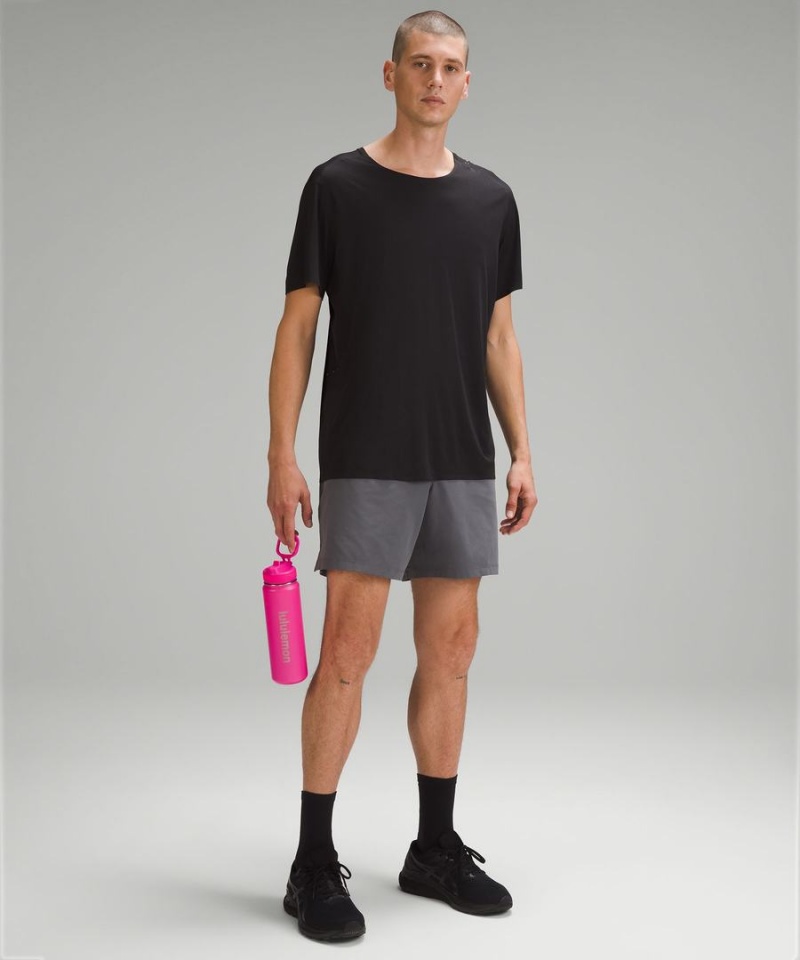 Lululemon Back to Life Sport Bottle 24oz Straw Lid Vattenflaska Dam Rosa Sverige | EZGIAJ950