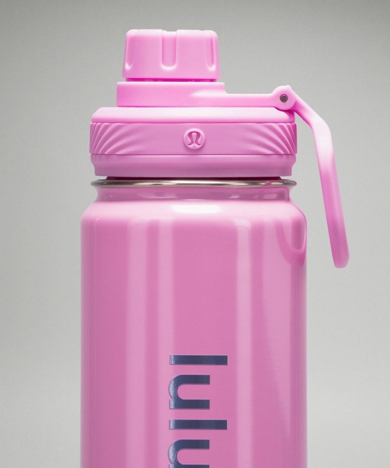 Lululemon Back to Life Sport Bottle 24oz Shine Vattenflaska Dam Lila Sverige | DYQXLF169