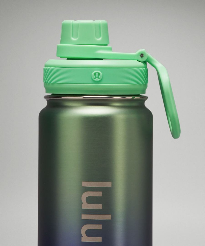 Lululemon Back to Life Sport Bottle 24oz Shine Vattenflaska Dam Blå Beige Lila Sverige | ZMPQBY628