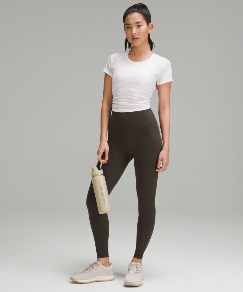 Lululemon Back to Life Sport Bottle 24oz Vattenflaska Dam Khaki Sverige | UKFEWJ839