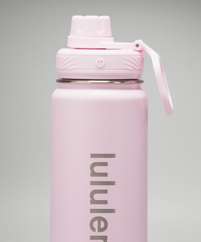 Lululemon Back to Life Sport Bottle 24oz Vattenflaska Dam Rosa Sverige | PFNVHX139