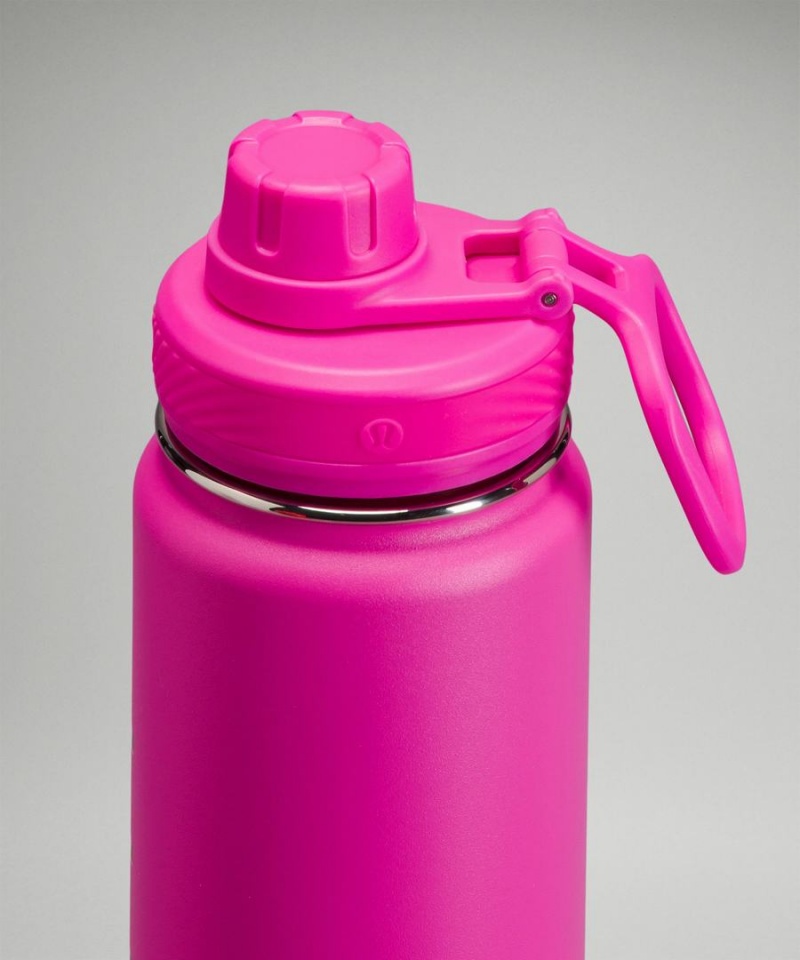 Lululemon Back to Life Sport Bottle 24oz Vattenflaska Dam Rosa Sverige | YCUPHE897