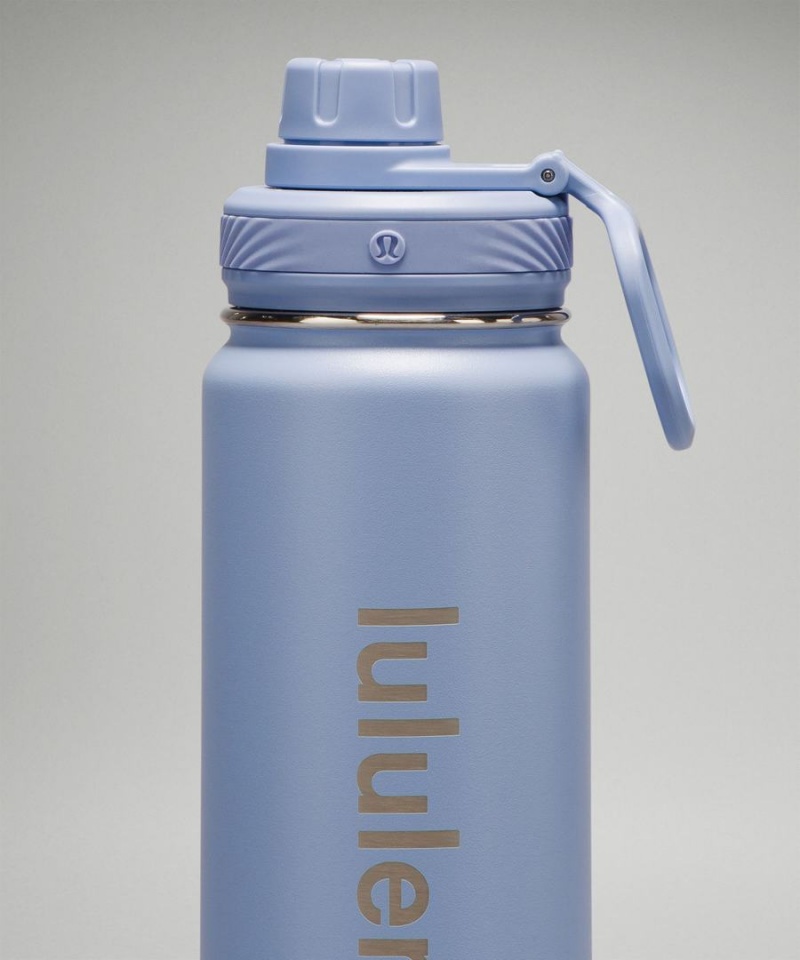 Lululemon Back to Life Sport Bottle 24oz Vattenflaska Dam Blå Beige Sverige | IJYNHL746
