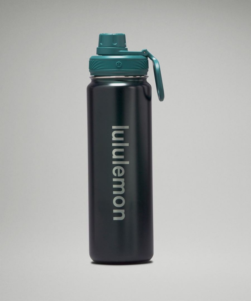 Lululemon Back to Life Sport Bottle 24oz Shine Vattenflaska Dam Turkos Sverige | PVCZSQ815