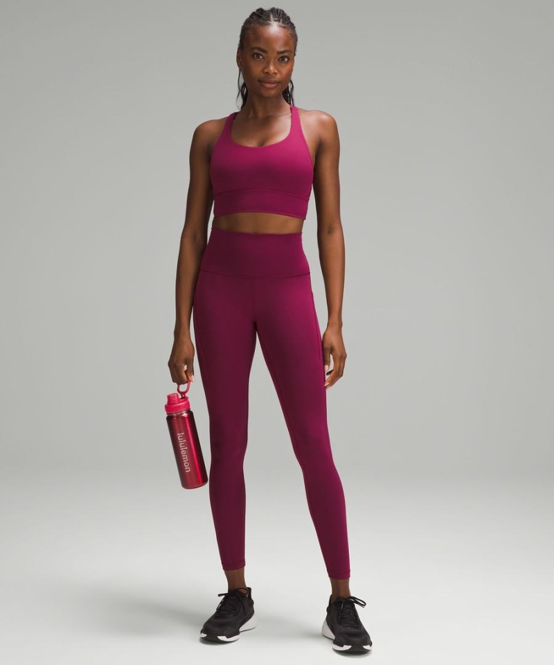 Lululemon Back to Life Sport Bottle 24oz Shine Vattenflaska Herr Rosa Sverige | JBIQLW972