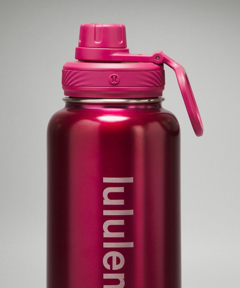 Lululemon Back to Life Sport Bottle 32oz Shine Vattenflaska Dam Lila Sverige | WHBUDN720