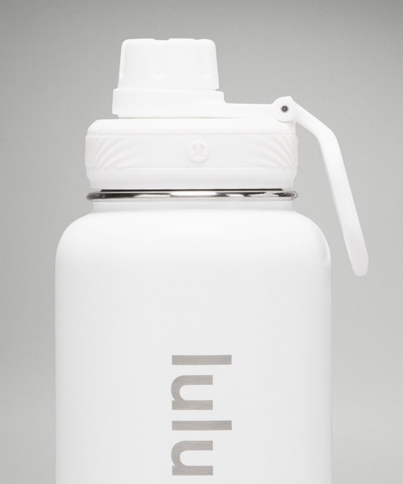 Lululemon Back to Life Sport Bottle 32oz Vattenflaska Dam Vita Sverige | CNXAPK791