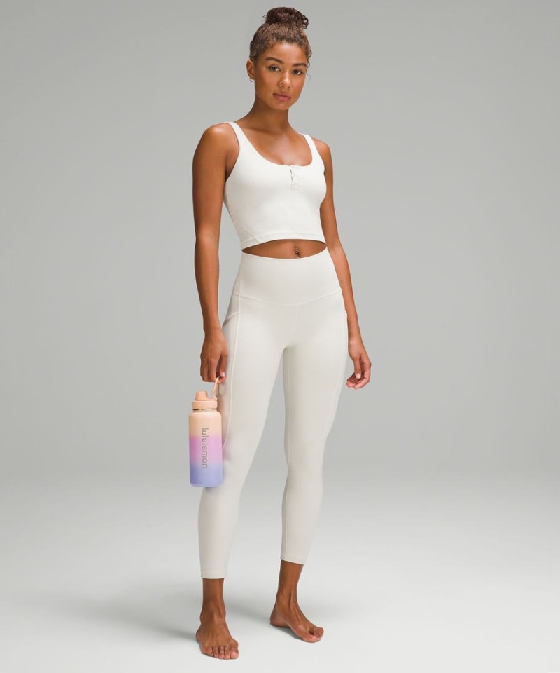 Lululemon Back to Life Sport Bottle 32oz Vattenflaska Dam Korall Lila Lila Sverige | DJHXZE193