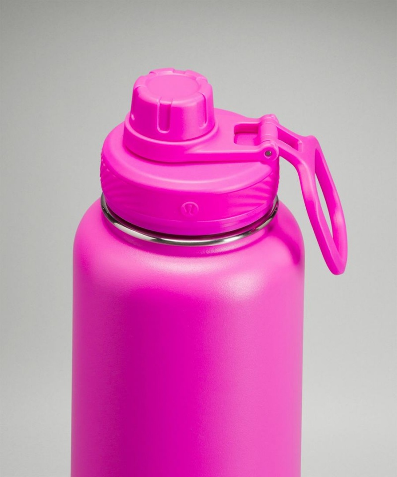 Lululemon Back to Life Sport Bottle 32oz Vattenflaska Dam Rosa Sverige | QNOCLA639