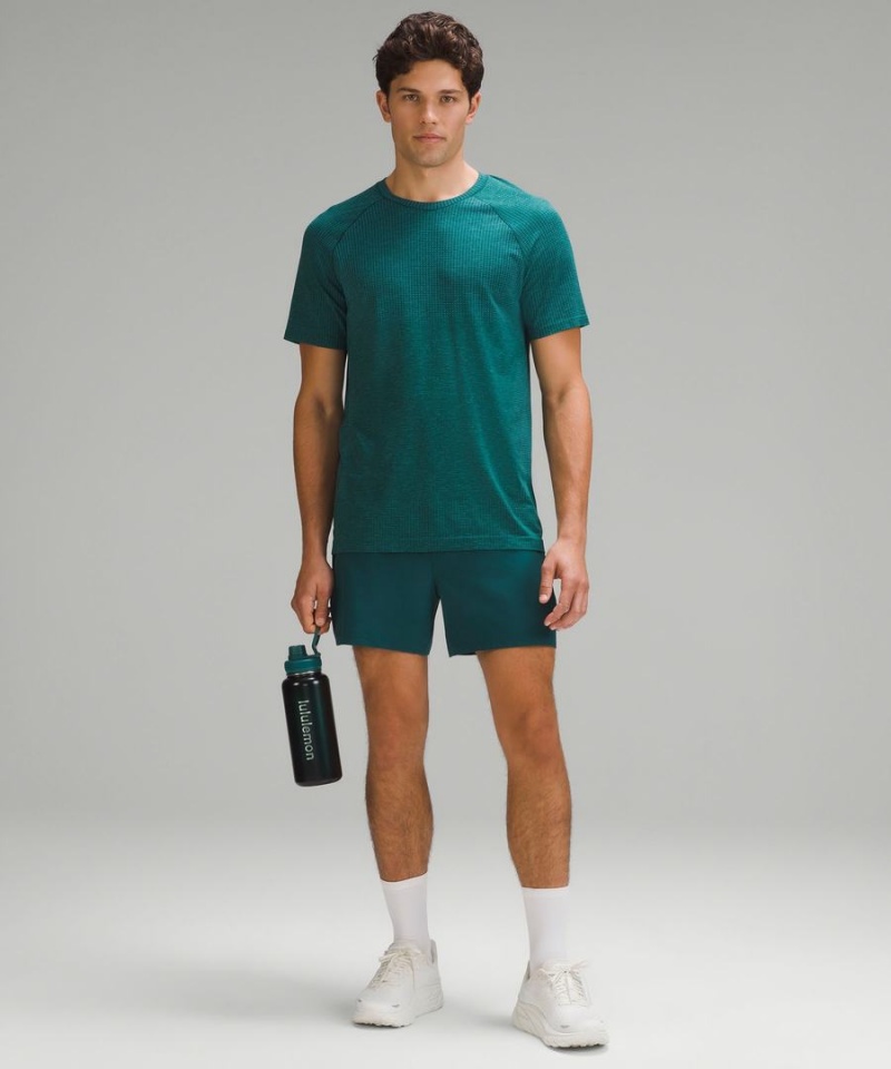 Lululemon Back to Life Sport Bottle 32oz Shine Vattenflaska Herr Turkos Sverige | UMGTBV592