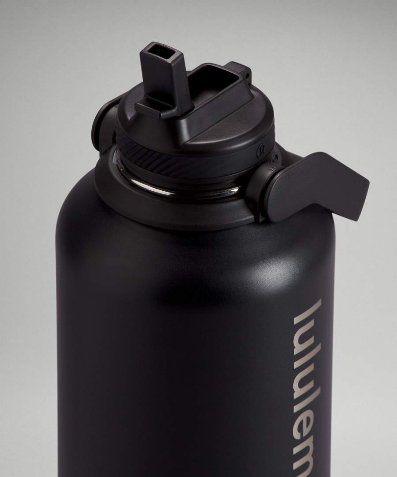 Lululemon Back to Life Sport Bottle 64oz Vattenflaska Dam Svarta Sverige | LOPEKV024