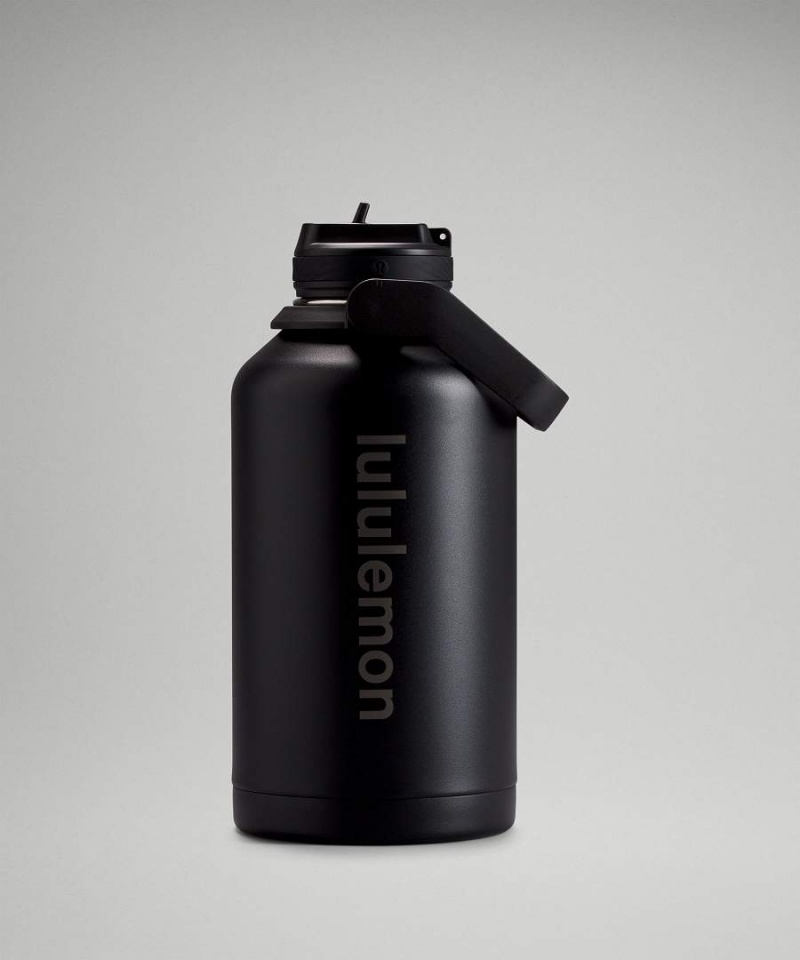 Lululemon Back to Life Sport Bottle 64oz Vattenflaska Dam Svarta Sverige | LOPEKV024