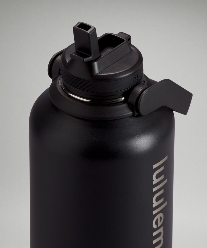 Lululemon Back to Life Sport Bottle 64oz Vattenflaska Herr Svarta Sverige | RVQOAG931