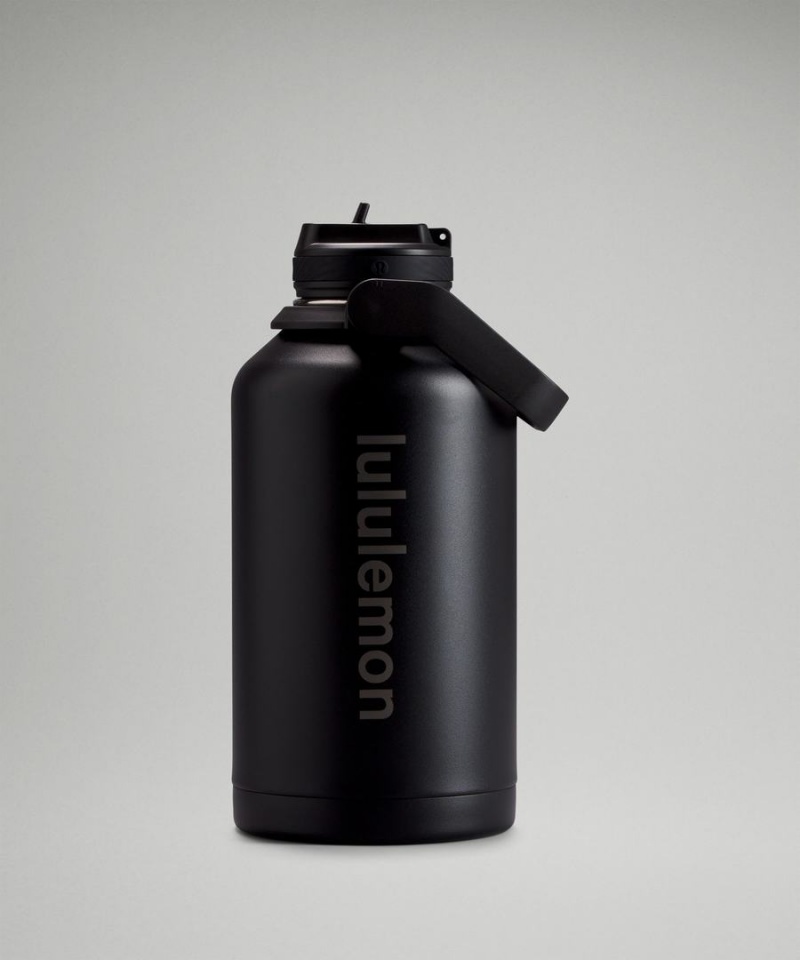 Lululemon Back to Life Sport Bottle 64oz Vattenflaska Herr Svarta Sverige | RVQOAG931