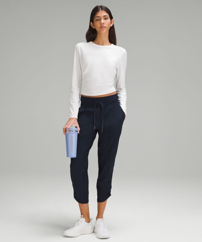 Lululemon Back to Life Tumbler 24oz Vattenflaska Dam Blå Beige Sverige | DWYLAG485