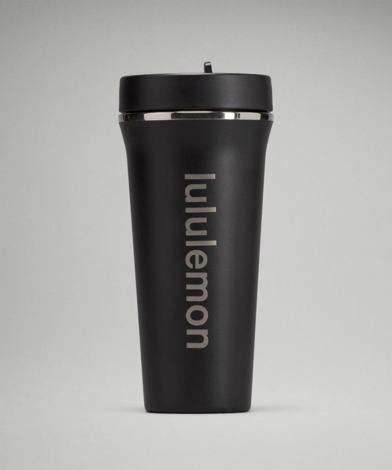 Lululemon Back to Life Tumbler 24oz Vattenflaska Dam Svarta Sverige | FITZCX619