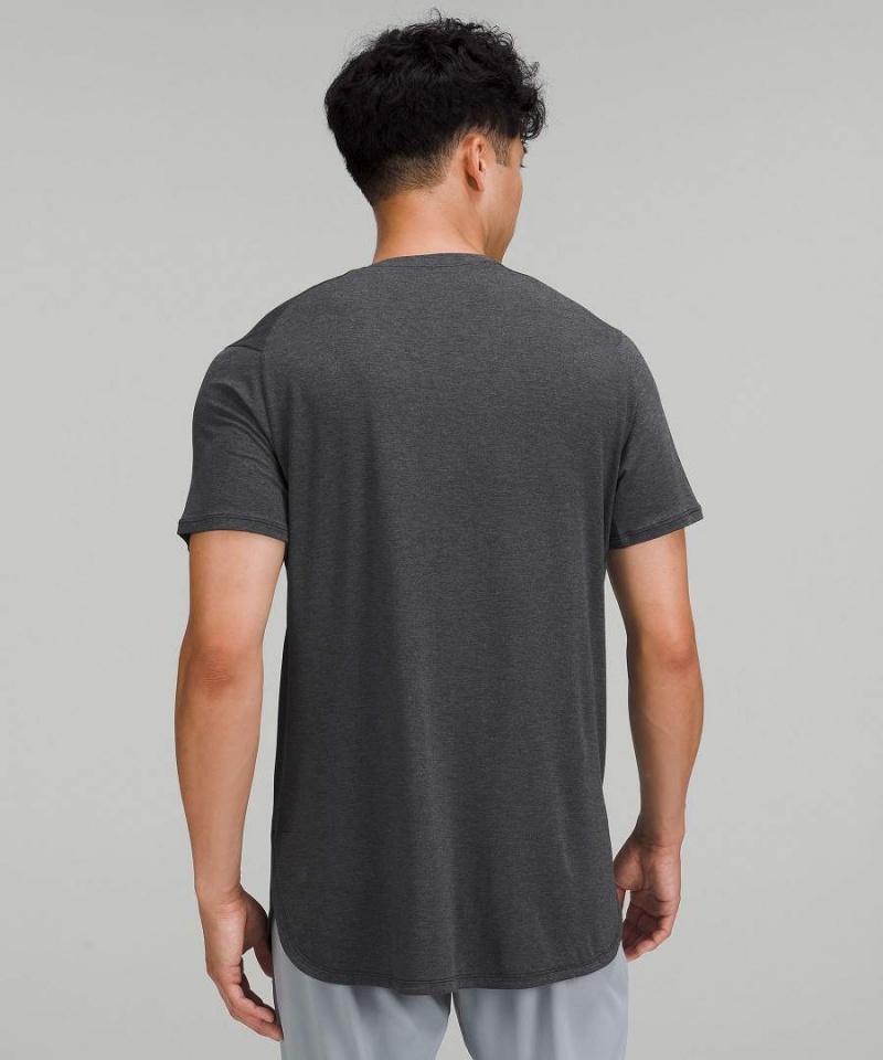 Lululemon Balancer Korta-Sleeve T-shirt Herr Svarta Sverige | TXYKSO946