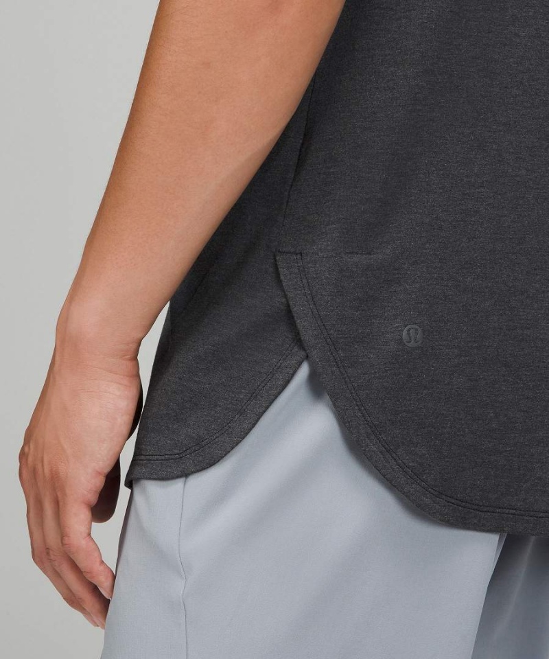 Lululemon Balancer Korta-Sleeve T-shirt Herr Svarta Sverige | TXYKSO946