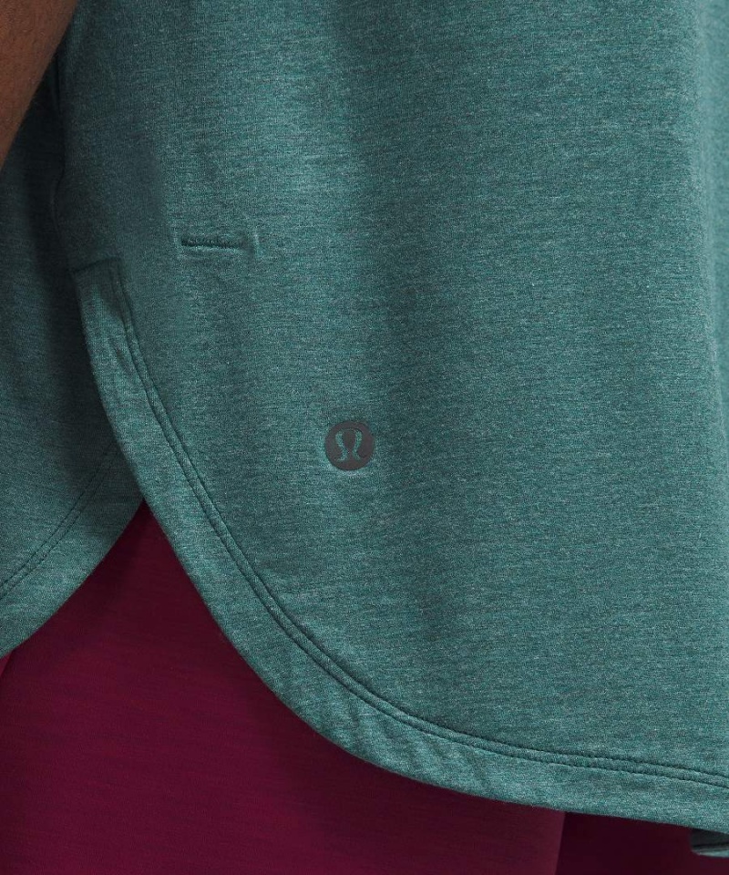 Lululemon Balancer Korta-Sleeve T-shirt Herr Turkos Sverige | ETCJPS698