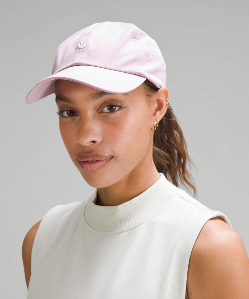 Lululemon Baller Soft Logo Hatt Dam Rosa Beige Sverige | UGHFXK523