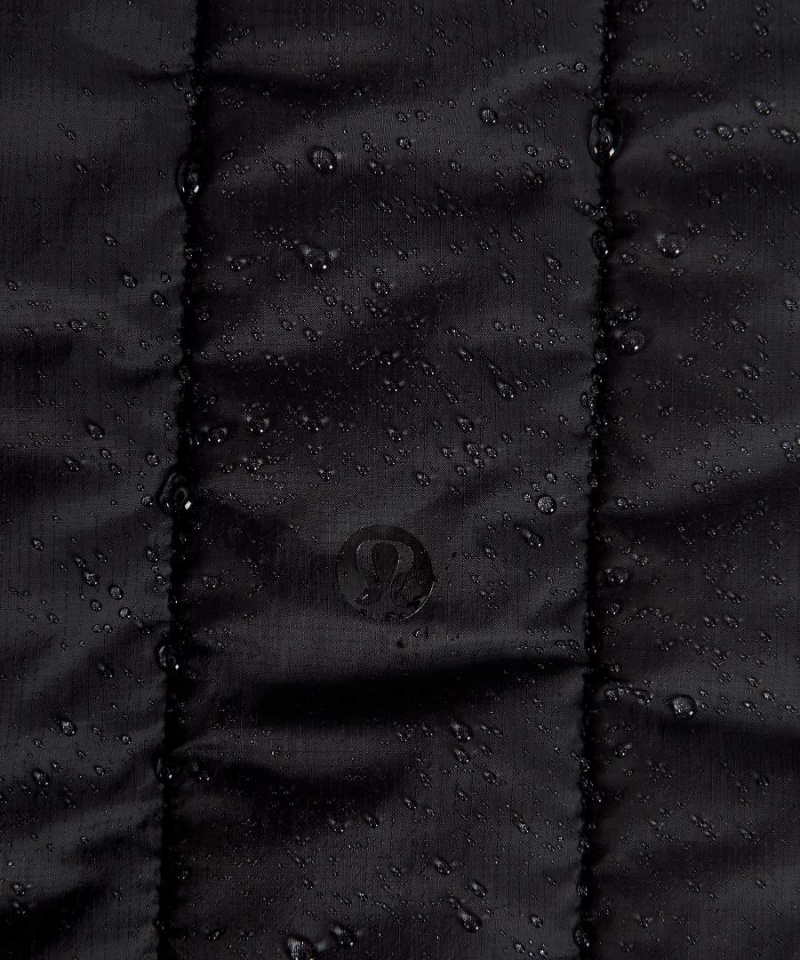 Lululemon Belted Long Insulated Isolerade Jackor Dam Svarta Sverige | WNIAXD639