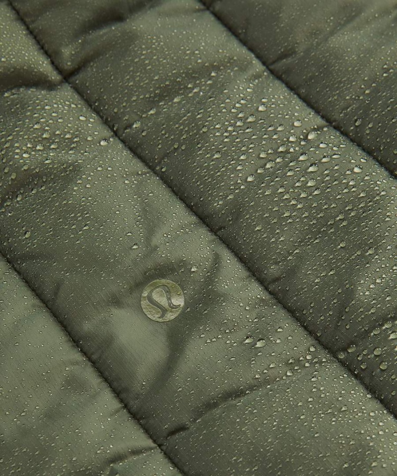 Lululemon Belted Long Insulated Väst Dam Olivgröna Sverige | TBMNRJ341