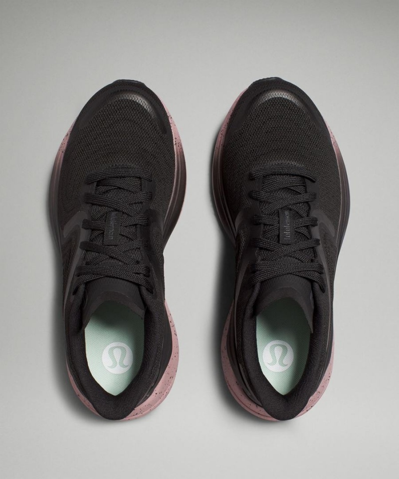 Lululemon Blissfeel 2 Löparskor Dam Svarta Svarta Rosa Lila Sverige | LHQJPS947