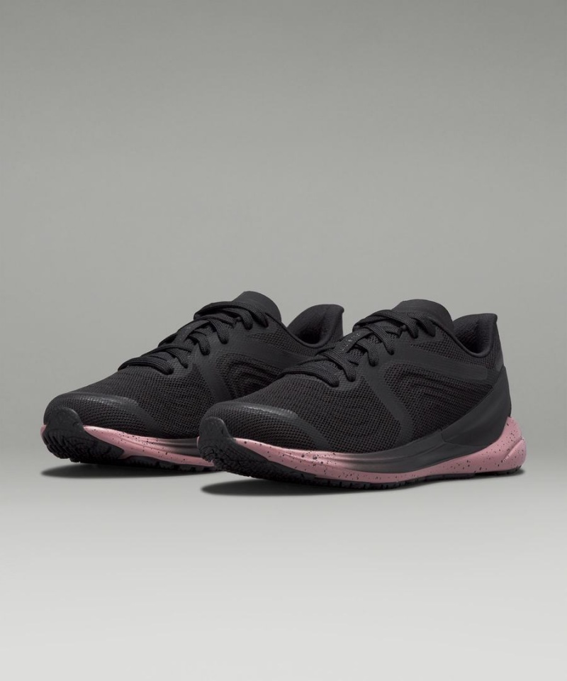 Lululemon Blissfeel 2 Löparskor Dam Svarta Svarta Rosa Lila Sverige | LHQJPS947