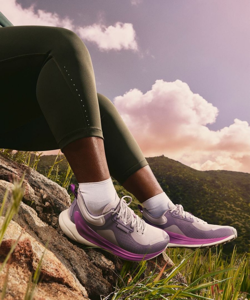 Lululemon Blissfeel Trail Löparskor Dam Lila Lila Grå Lila Sverige | CPQYDA689