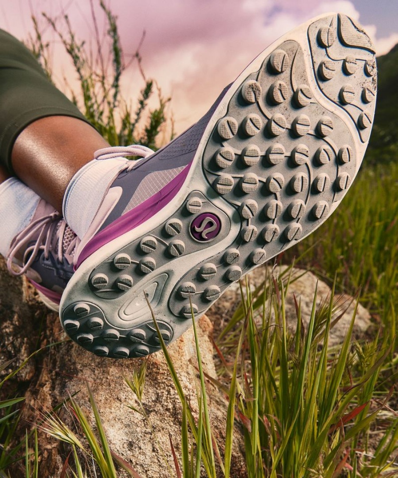 Lululemon Blissfeel Trail Löparskor Dam Lila Lila Grå Lila Sverige | CPQYDA689