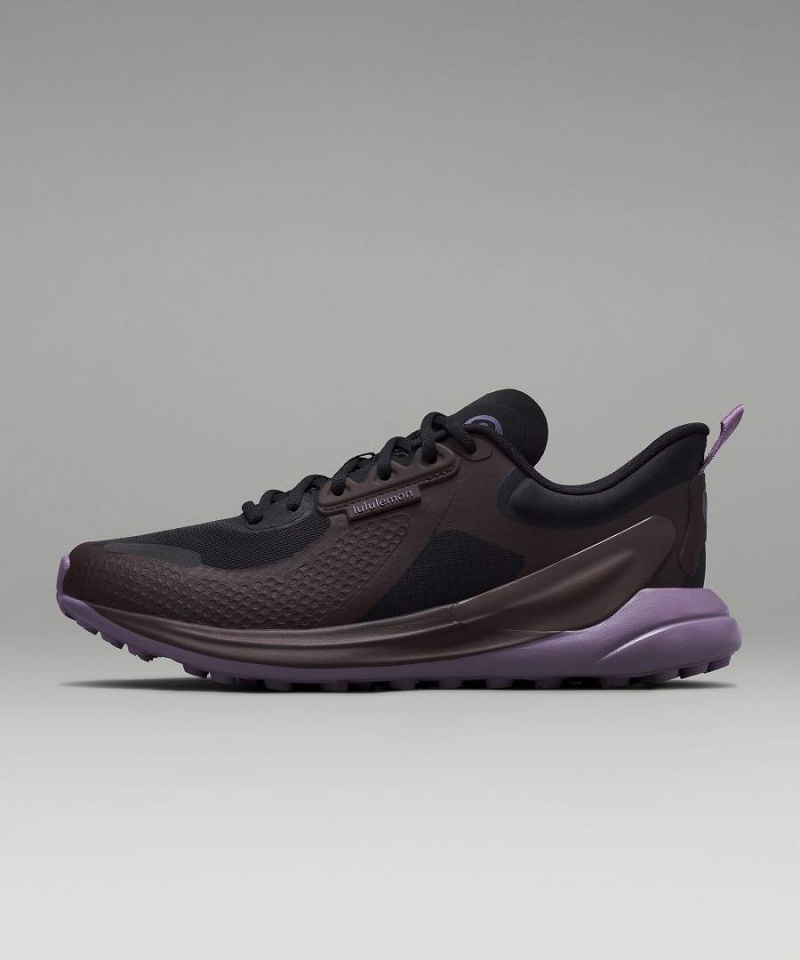 Lululemon Blissfeel Trail Löparskor Dam Svarta Lila Grå Sverige | TILUAX125