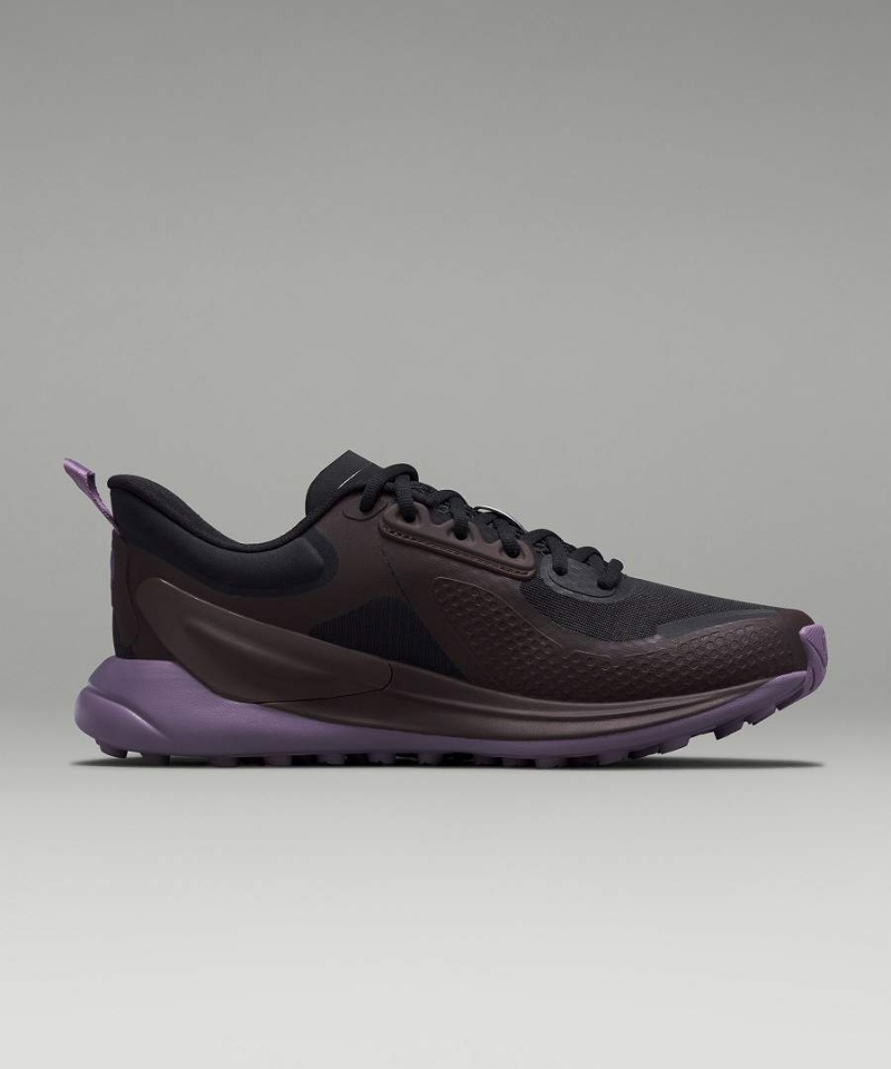 Lululemon Blissfeel Trail Löparskor Dam Svarta Lila Grå Sverige | TILUAX125