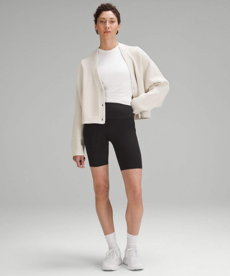 Lululemon Bomull-Blend Cardigan Tröjor Dam Mintgröna Beige Vita Sverige | WNQJEY748