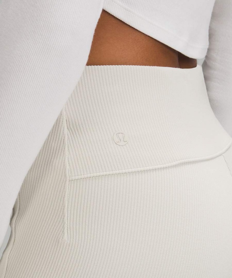Lululemon Brushed Softstreme Räfflad Zip Flared Pant 32.5