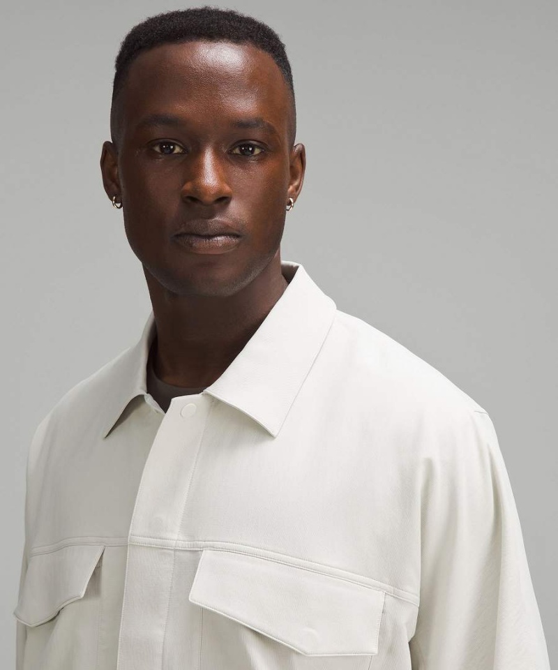 Lululemon Cargo Pocket Shirt Jackor Herr Beige Sverige | MRBWIY086