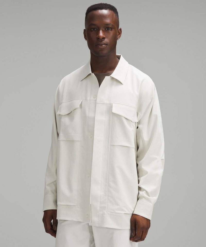 Lululemon Cargo Pocket Shirt Jackor Herr Beige Sverige | MRBWIY086